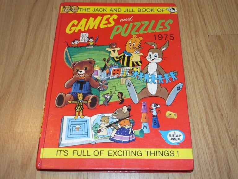 image for THE JACK AND JILL BOOK OF GAMES AND PUZZLES (1975)