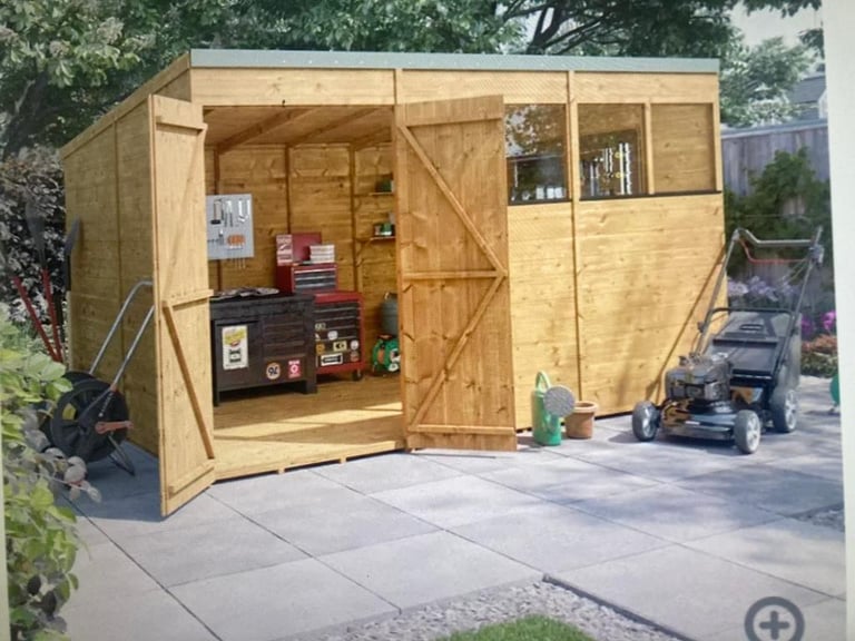  Sheds and decking 