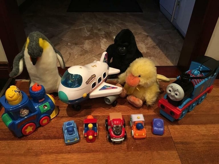 Child’s toy collection jet