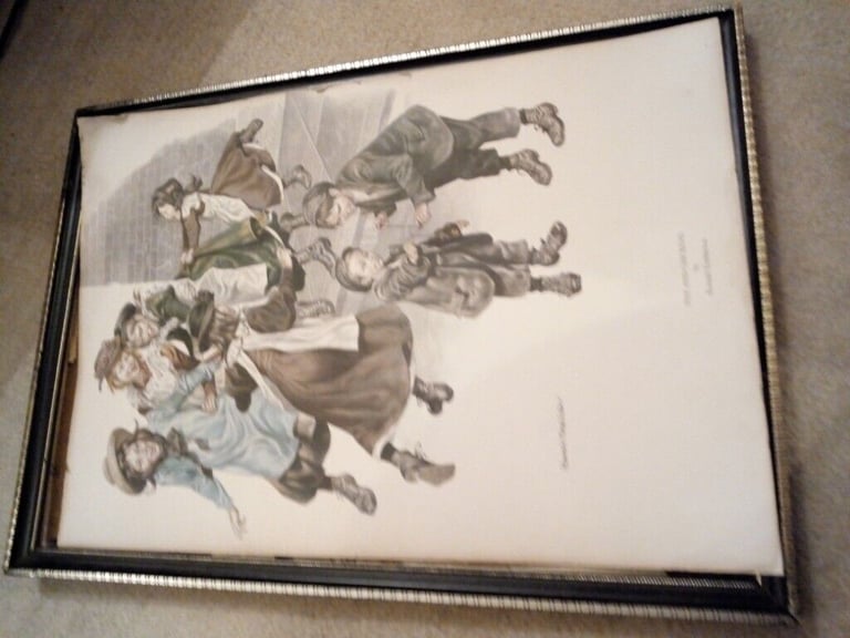 Vintage Print by Ronald Embleton. Bargain