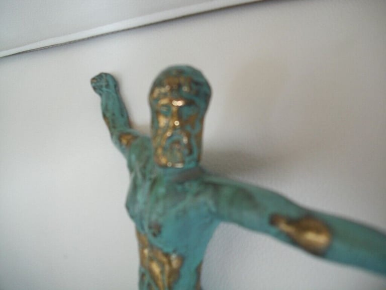 Artemision Bronze Metal Zeus Statue 