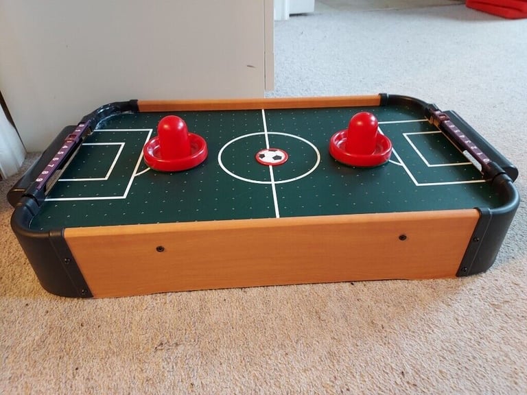 image for Mini Desktop Air Football Complete With Box.