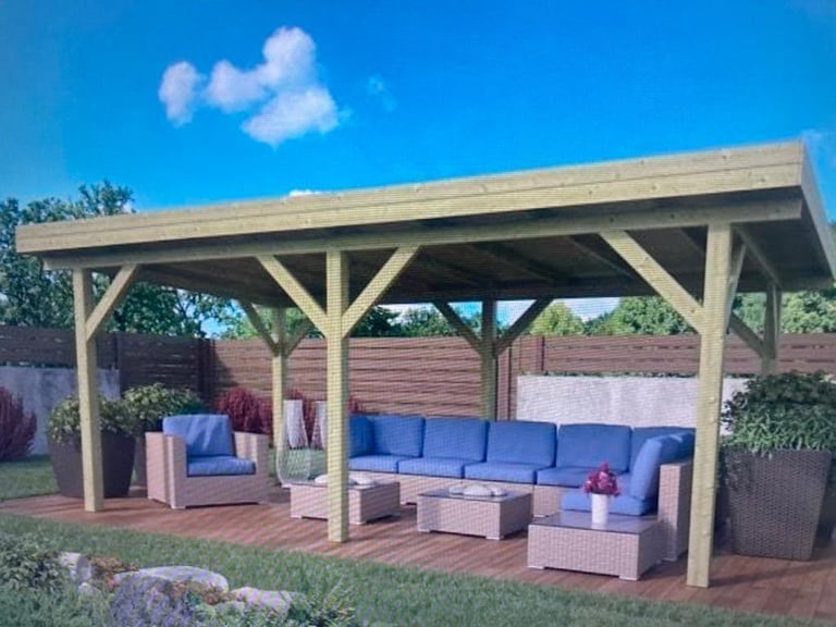  Sheds and decking 