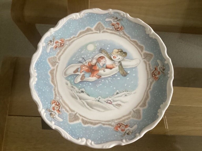 image for Royal Doulton Snowman decorative plate