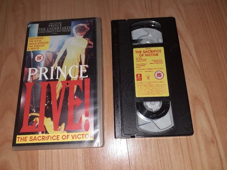 image for Prince  - the sacrifice of victor  - rare vhs 