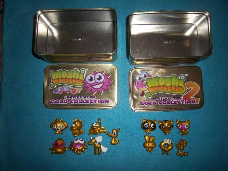 image for Moshi Monsters Limited Edition Gold Tins 1 & 2 IP1