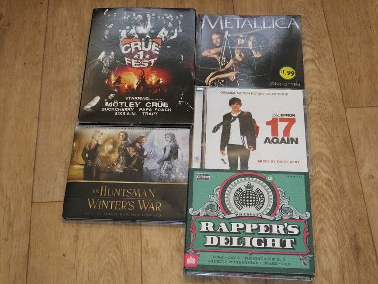 VARIOUS MUSIC TO SELL SEE PICS...(5 ITEMS JOB LOT)