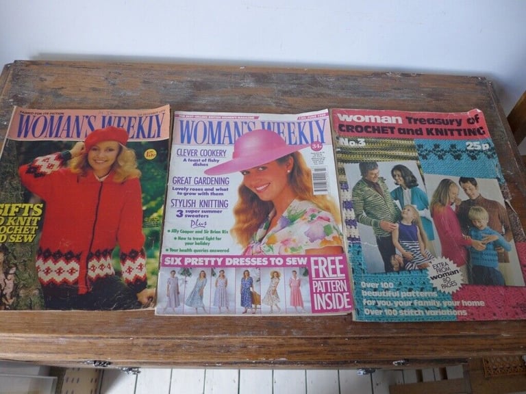image for Three VINTAGE British Women’s Magazines. See titles below. £15 for the three.