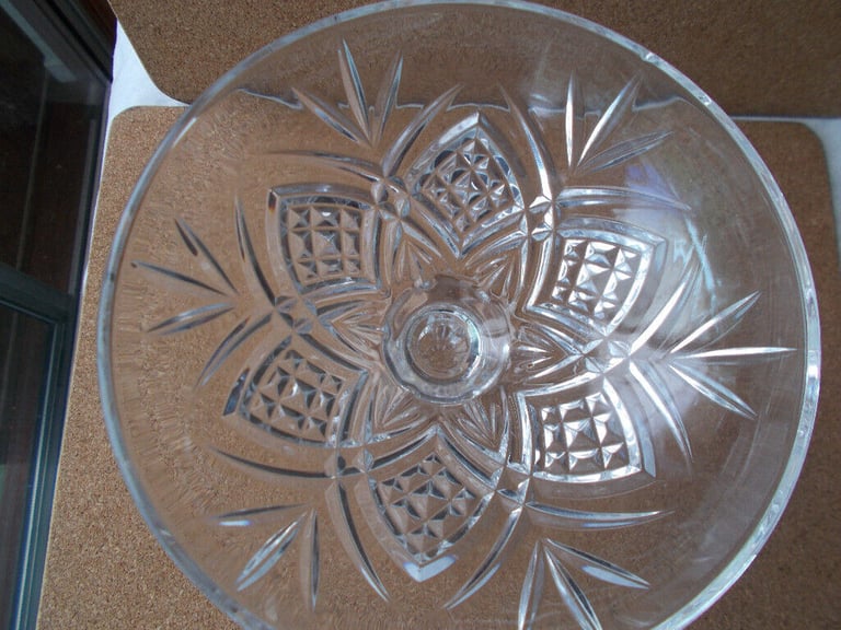 Crystal bonbon dish - very sweet!