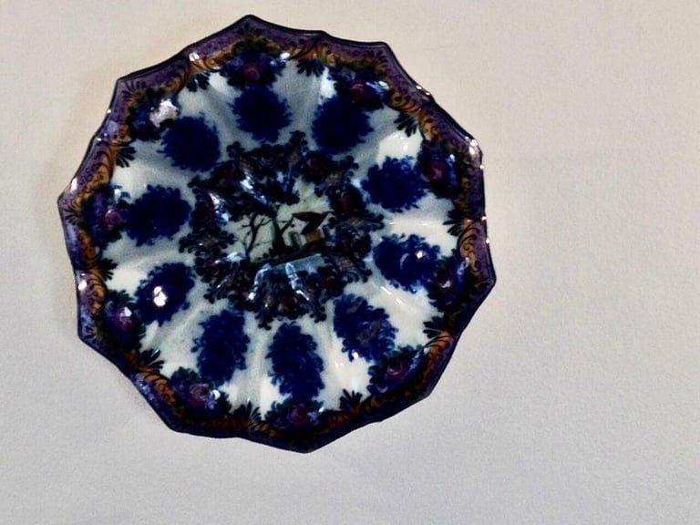 Vintage Vestal Alcobaca Large Portugal Handpaited Plate