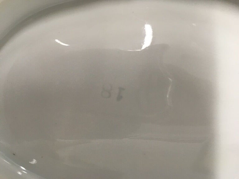 Large Divided Serving Dish for Sweets/Fruit