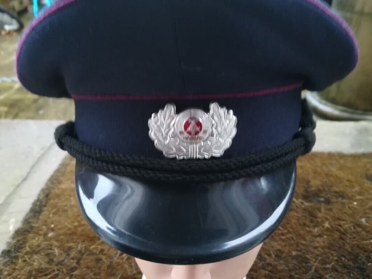 image for East German Pre 1990 Fire Brigade Hat