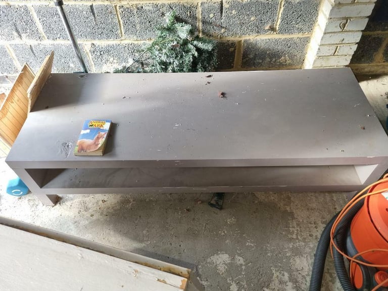 image for Tv cabinet. Upcycle project maybe? L 58 in height 14 in width22 in