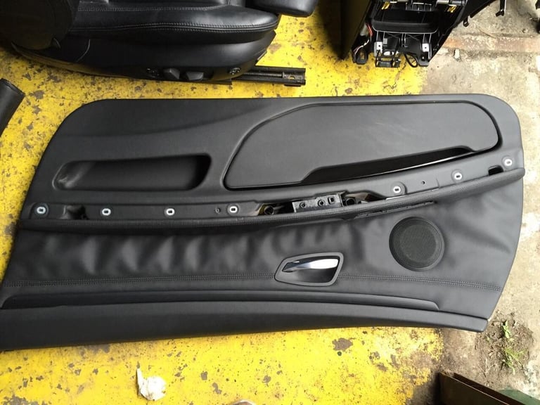 BMW E92 M3 Black Heated Leather Interior Complete