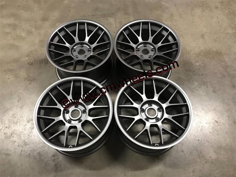 18" Inch Strom BBS RC Style BMW Alloy Wheels 5x120 E46 E90 E91 E92 E46 E60 E61 E62