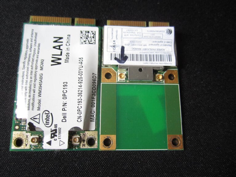 Genuine Toshiba/ DELL/ACER Wireless WIFI Card PA3758U-1MPC Fits many Different Laptops