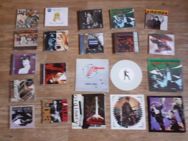 62 x duran duran vinyl  / cd / tour progs