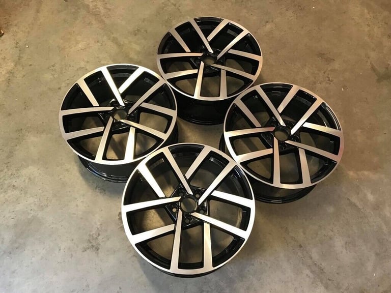 18 19" Inch Golf Jurva Style Wheels VW Golf MK5 MK6 MK7 MK7.5 MK8 A3 Seat Leon Caddy 5x112