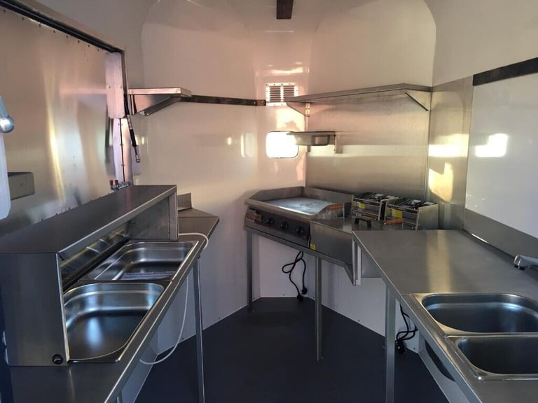 Catering trailer lpg equipment 10ft burger van mobile kitchen 