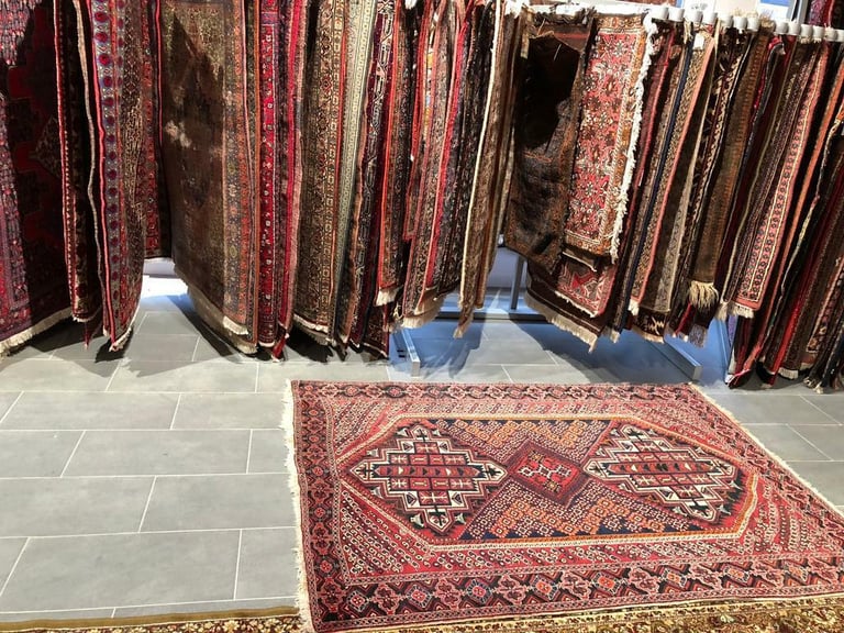 Preowned Hand knotted rugs 