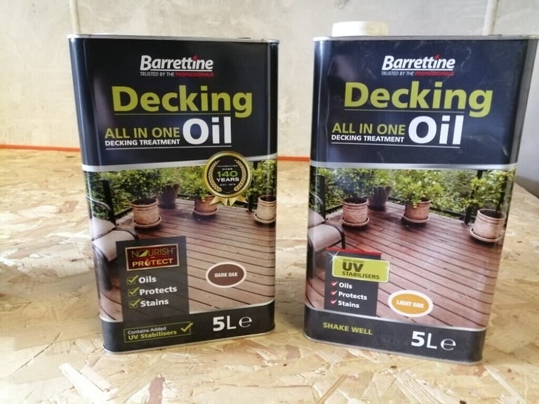 Decking Oil Various Colours, 5ltr £58.00