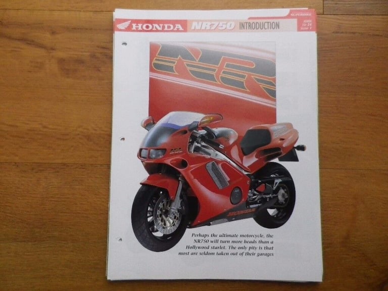image for HONDA NR750 Technical Manual 