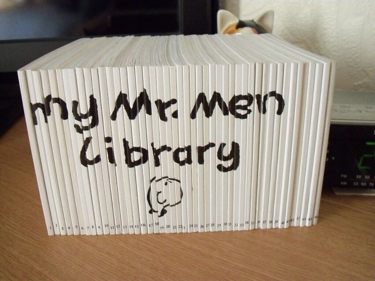 image for FULL LIBRARY SET OF MR MEN BOOKS ( 46 )
