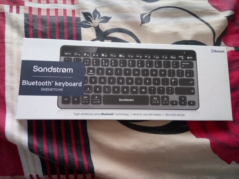 Wireless Rechargeable Bluetooth Keyboard (Brand New in a Box)