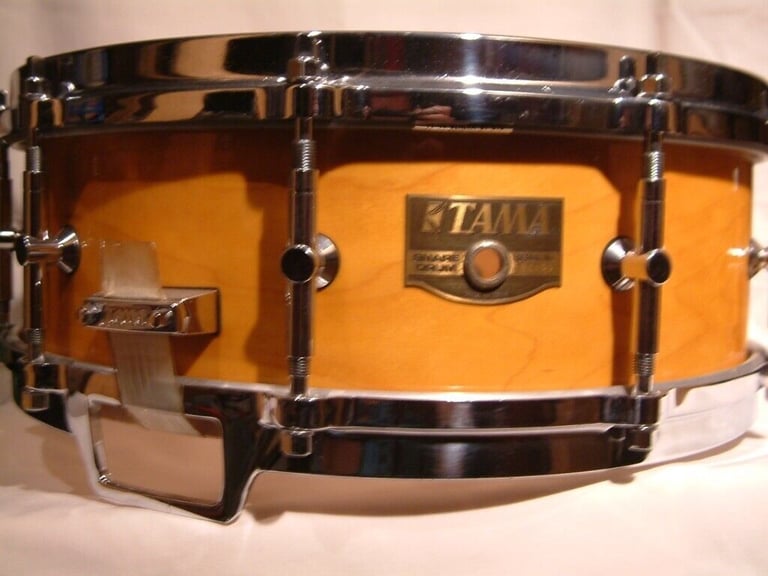 Tama AW 645 Artwood  Pat 30 solid maple snare drum  14 x 5 - Japan - '80s- Billy Gladstone homage