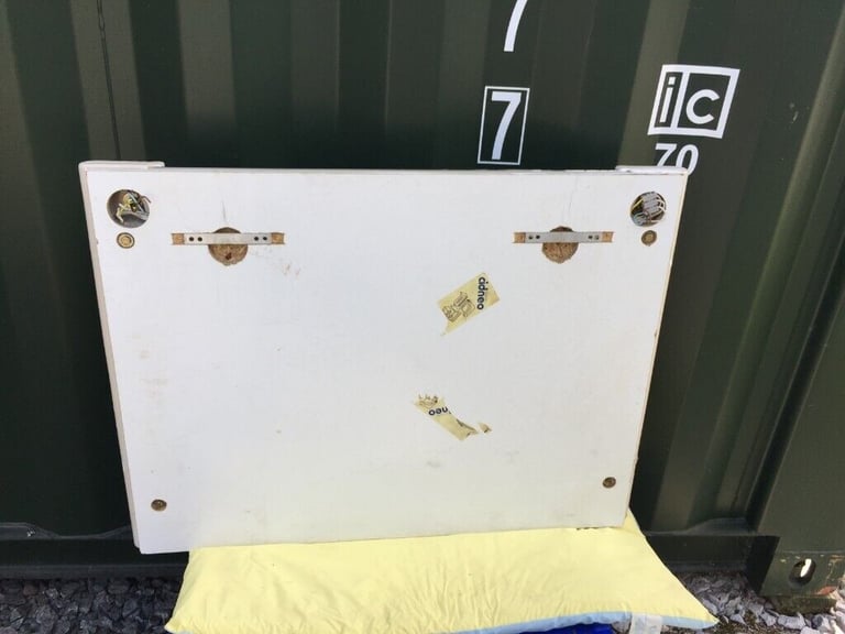 Vintage Very Heavy High Quality Rectangle Bathroom Mirror With Light Fitting