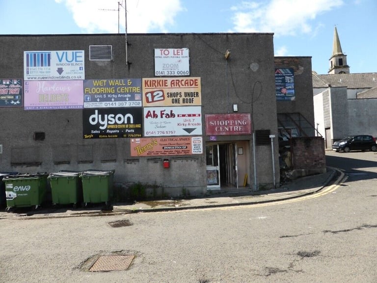SHOP TO RENT KIRKINTILLOCH G66 1HW GREAT STARTER UNIT £125/WK