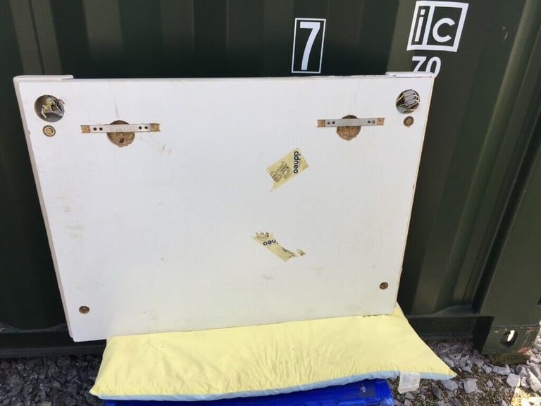 Vintage Very Heavy High Quality Rectangle Bathroom Mirror With Light Fitting