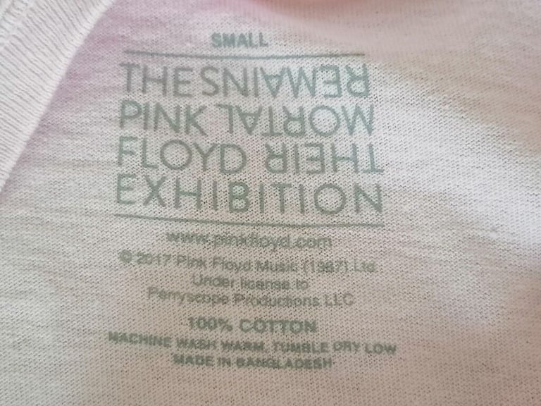 Collectible Authentic PINK FLOYD See Emily Play T Shirt. Size : S . Licensed Merchandise 