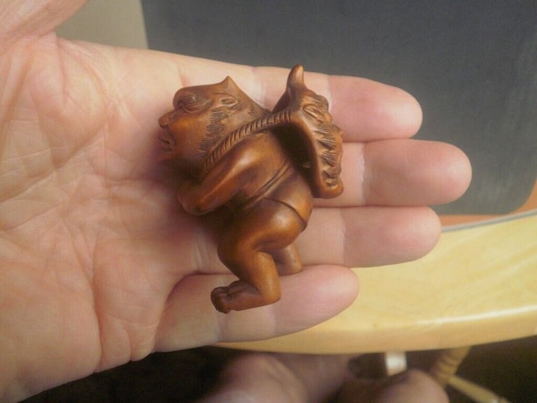 Netsuke gifts hand carved wooden collectable ornament over 270 to choose from