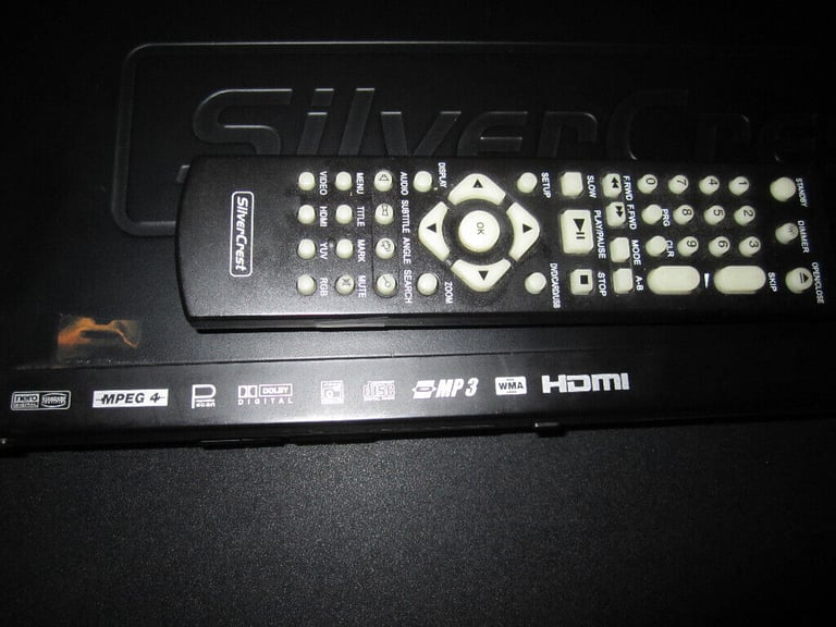 silver crest dvd player kh6519 (DVD PLAYER FAULTY) NO REMOTE CONTROL