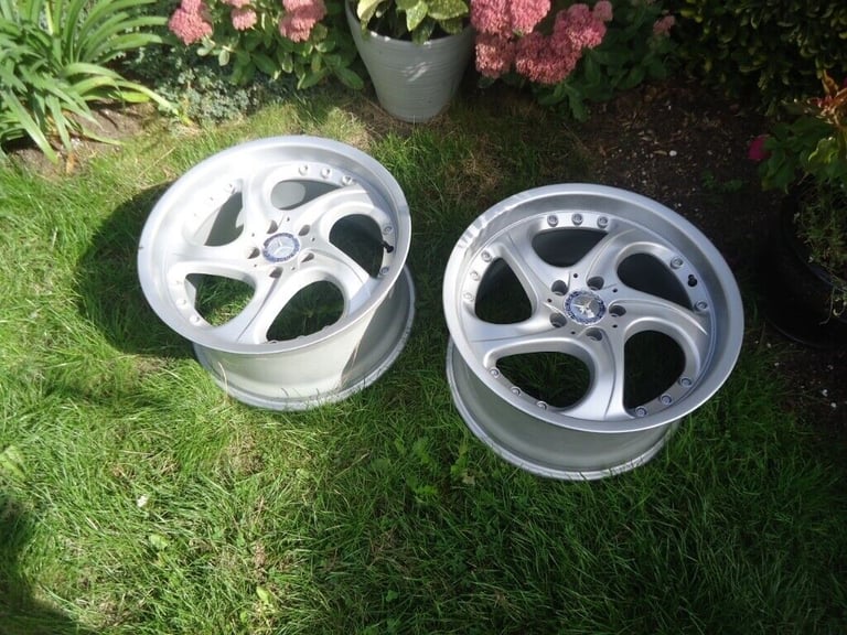 image for 2 x REAR 5 x 112 PCD 18 Ronal - Mercedes  Alioto Split Rim Alloy Wheels W215 CL 500 - VW/Audi