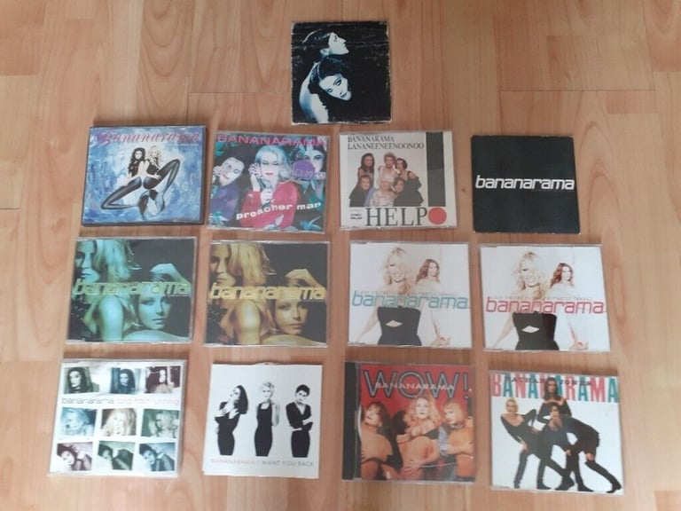image for 12 x bananarama cd singles 80s / 90s