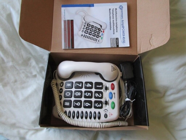 Massive Saving on this Special Hi-Power Telephone for Disabled Folk - Geemarc AmliPOWER 50