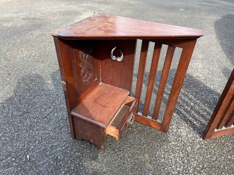 Antique vintage retro furniture corner wall pair in Ballinderry Upper, County Antrim