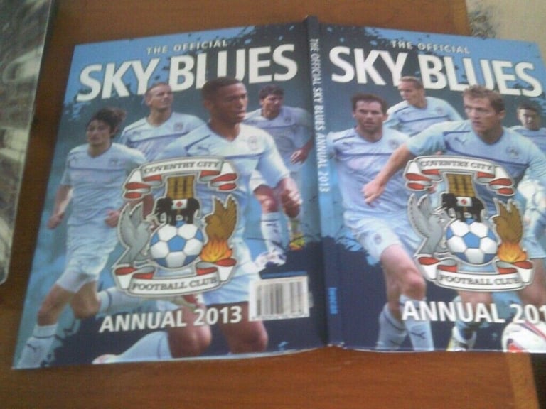 MULTI SIGNED COVENTRY CITY Football  ANNUAL 2013 H/B  