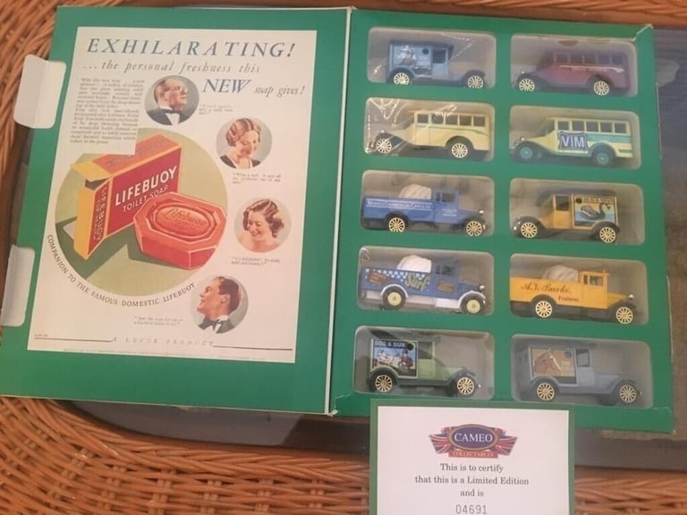 image for Vintage Cameo Car collection, new unopened limited edition