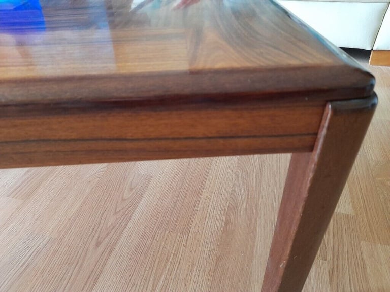 ULDUM MOBELFABRIK DANISH TEAK/ROSEWOOD COFFEE TABLEE TABLE