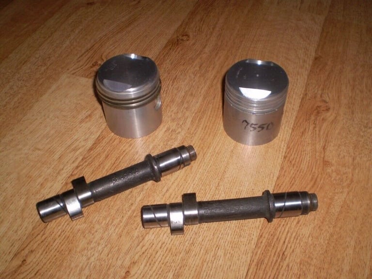 image for Triumph Pre-Unit Pistons and Camshafts
