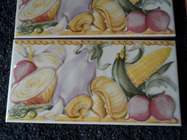 Bargain 74 off Classics Vegetable Samantha Design Ceramic Kitchen wall tiles