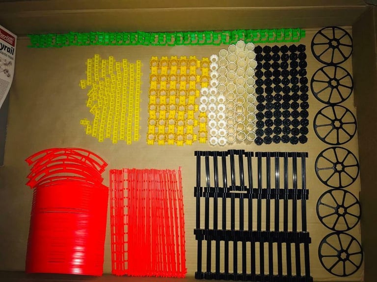Huge Marble Run - Quercetti Skyrail Ottovalante Maxi for Kids & Adults