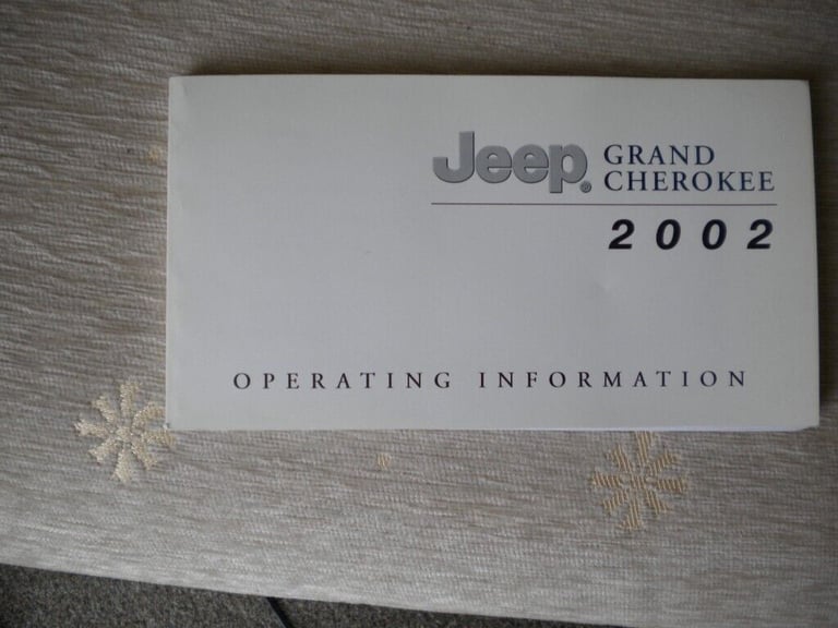 image for JEEP GRAND CHEROKEE OPERATING MANUAL