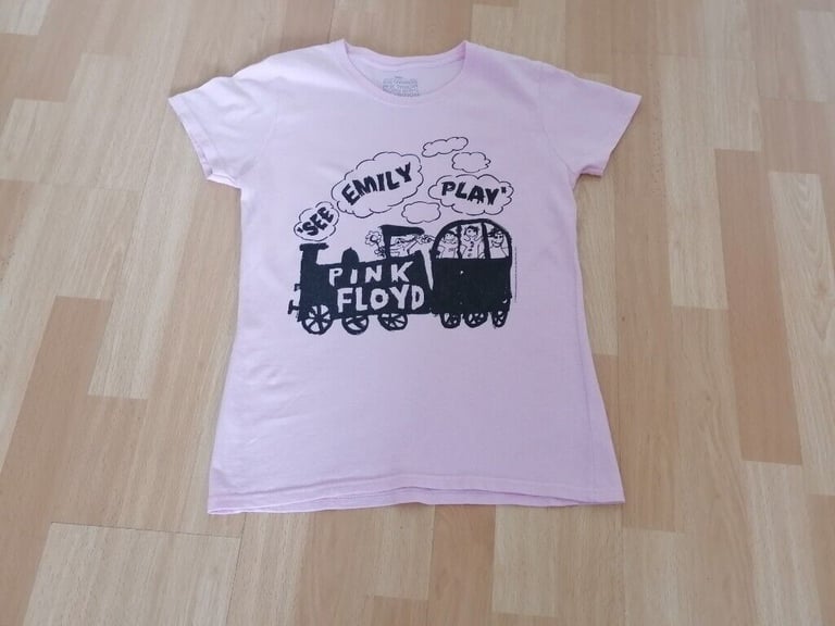 Collectible Authentic PINK FLOYD See Emily Play T Shirt. Size : S . Licensed Merchandise 