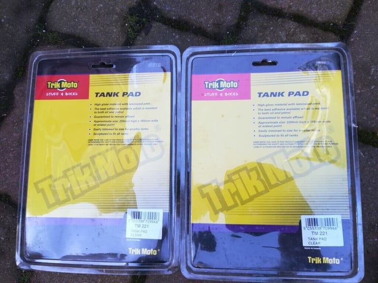 Trik Motorbike Tank Sticking Pads