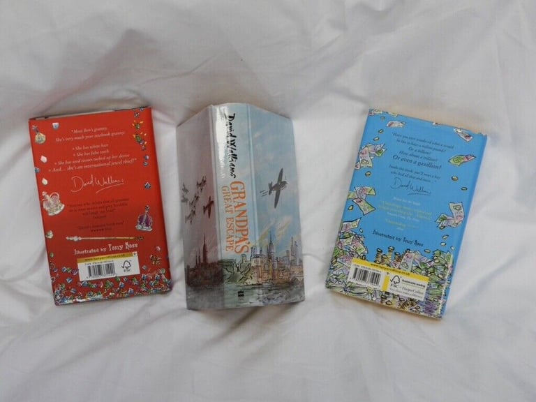David Walliams bundle 3 books