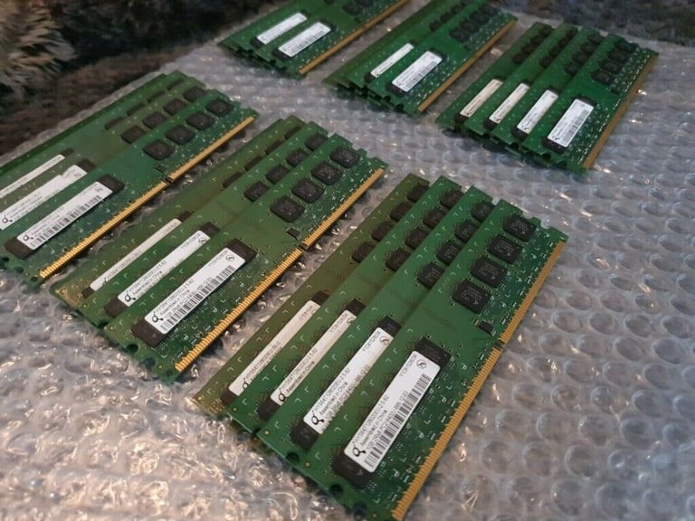 4x 1GB PC2-6400U-666 DDR2 Desktop Memory RAM Modules - BARGAIN